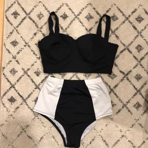 Kingdom & State high waisted bikini